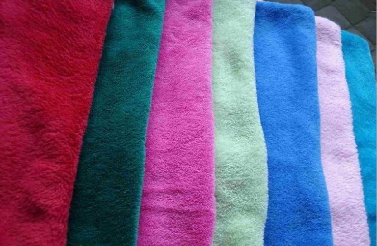 常熟宝利洁针纺 专业生产 超细纤维经纬编毛巾布 多种选择