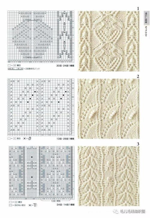 我有84篇适合用来编织围巾的图解