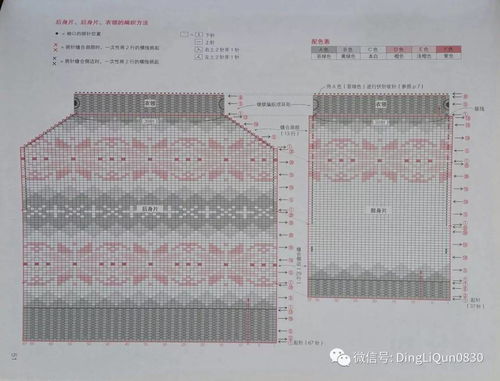 针织图解 31款狗狗的毛衣 背心裙等编织图解
