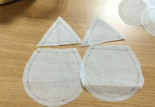 经纬编布的艺术 手工制作水滴拼布杯垫详细教程